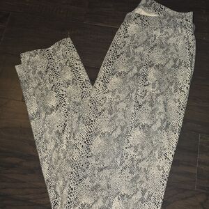 Women's Snake Print Pants